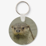 Giant River Otter Keychain