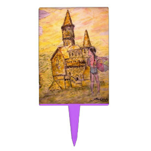 Giant Sandcastle Cake Topper