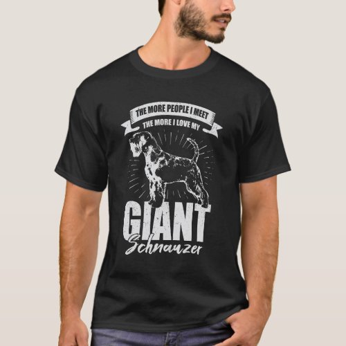 Giant Schnauzer Animal Dog Lover Gift T_Shirt