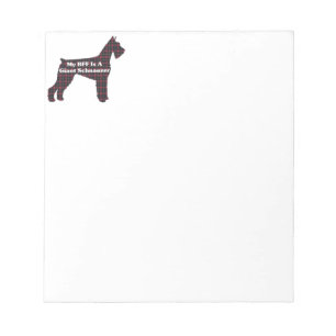 Giant Schnauzer BFF Notepad