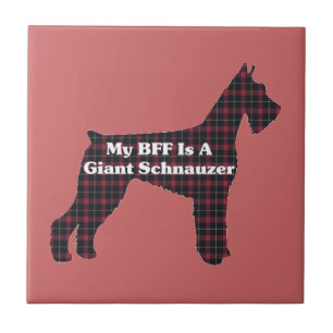 Giant Schnauzer BFF Tile
