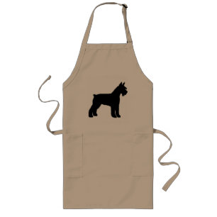 Giant Schnauzer (black) Long Apron