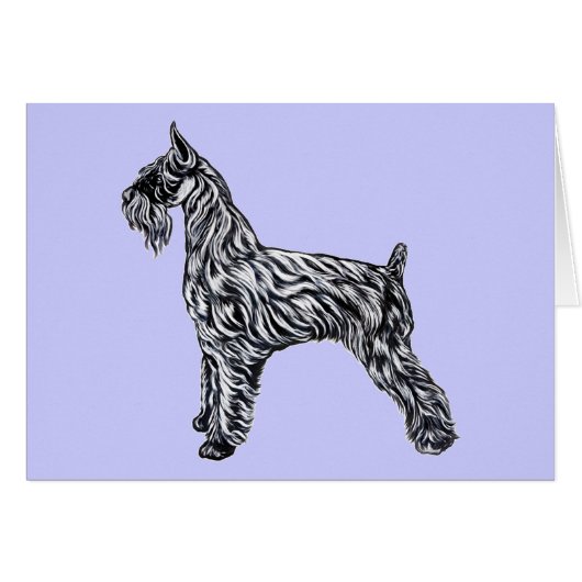 Giant Schnauzer Cards (Front Horizontal)