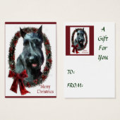 Giant Schnauzer Christmas Gifts (Front & Back)