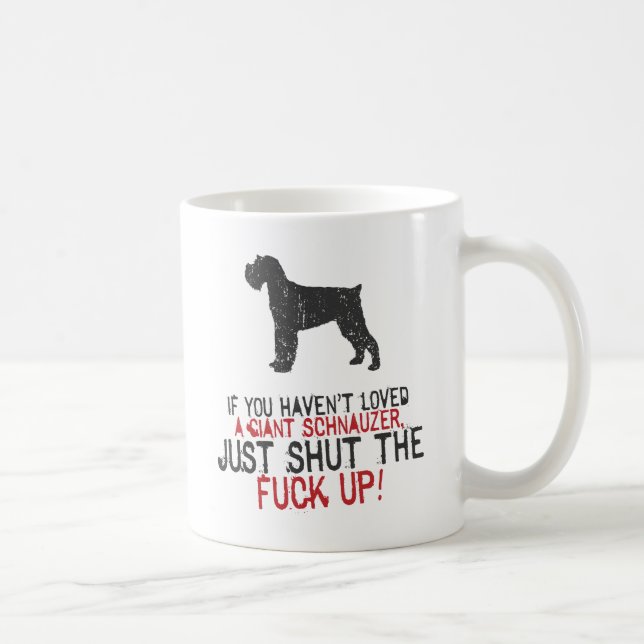 Giant Schnauzer Coffee Mug (Right)