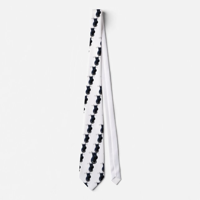 Giant Schnauzer Dad 2 Neck Tie (Front)