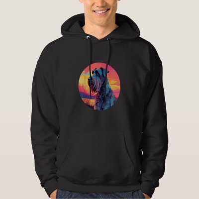 Giant Schnauzer Dog Breed Dog Motif  1 Hoodie