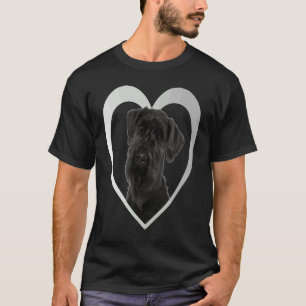 Giant Schnauzer Dog Heart Giant Schnauzer 1 T-Shirt