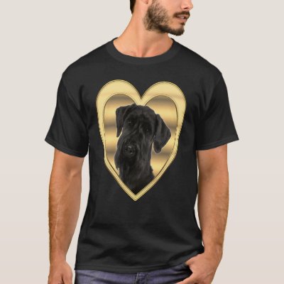 Giant Schnauzer  Dog Heart   Giant Schnauzer  2 T-Shirt