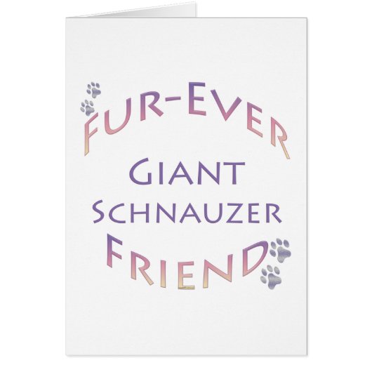 Giant Schnauzer Furever (Front)