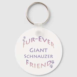 Giant Schnauzer Furever Keychain