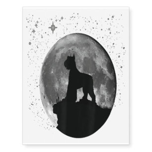 Giant Schnauzer Men Women Kids Gift Copy Temporary Tattoos