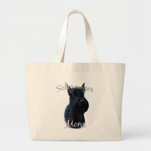Giant Schnauzer Mom 2 Large Tote Bag
