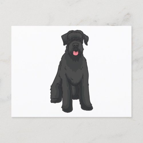 Giant Schnauzer Postcard