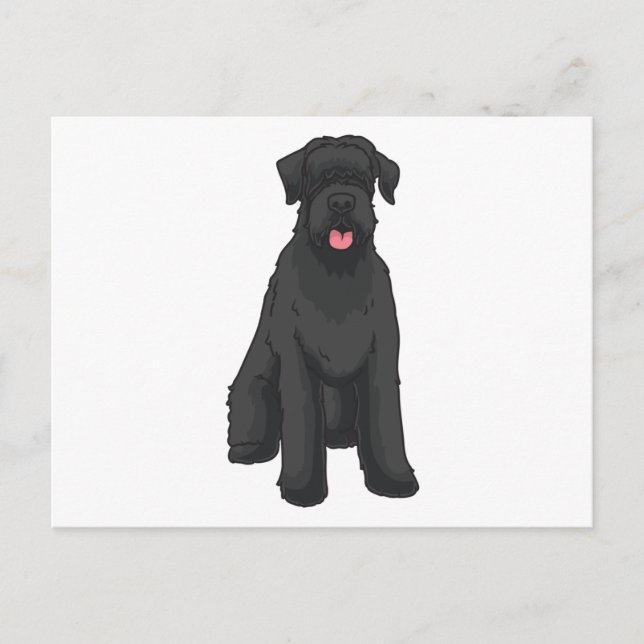 Giant Schnauzer Postcard (Front)