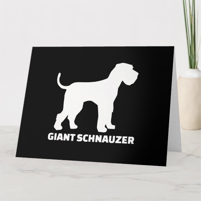 giant schnauzer premium card (Front)