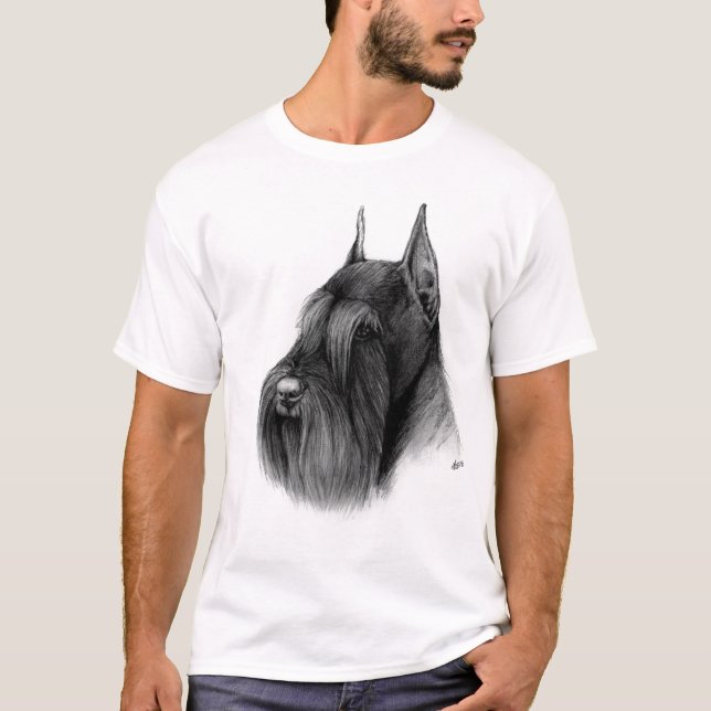 Giant schnauzer t-shirt (Front)