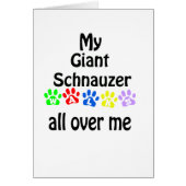 Giant Schnauzer Walks Design (Front)