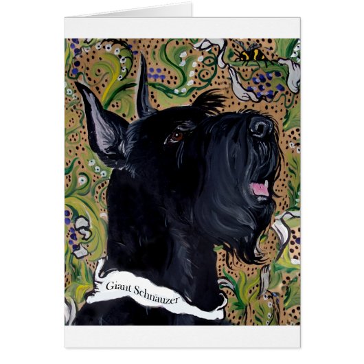 Giant Schnauzers Cards (Front)