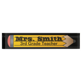 Giant School Pencil | Teacher |DIY Text Name Plate