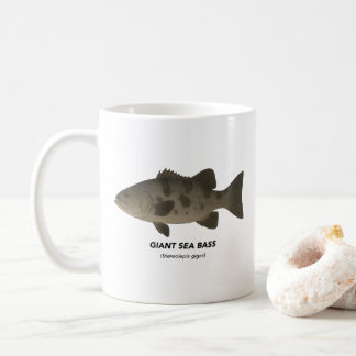 Giant Sea Bass – Marine Animals of California Coffee Mug