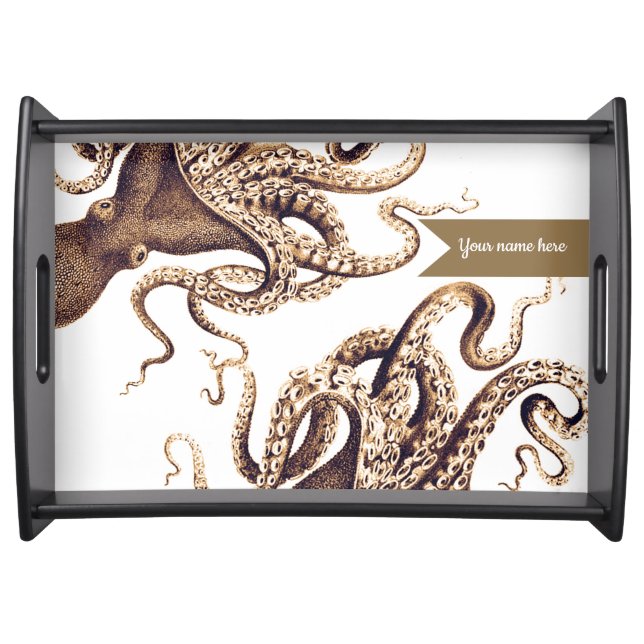 Giant Sea Squid Serving Tray (Front)