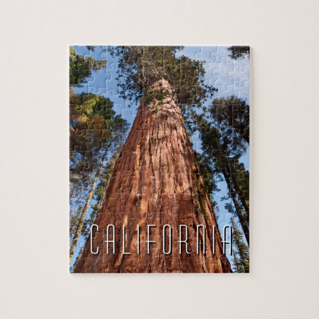 Giant Sequoia Ascends Jigsaw Puzzle (Vertical)