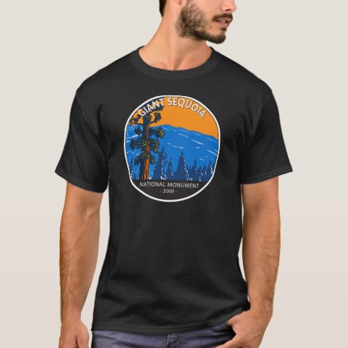 Giant Sequoia National Monument California Vintage T_Shirt