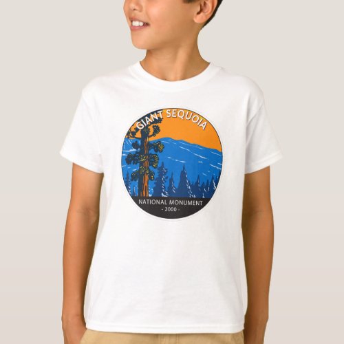 Giant Sequoia National Monument California Vintage T_Shirt