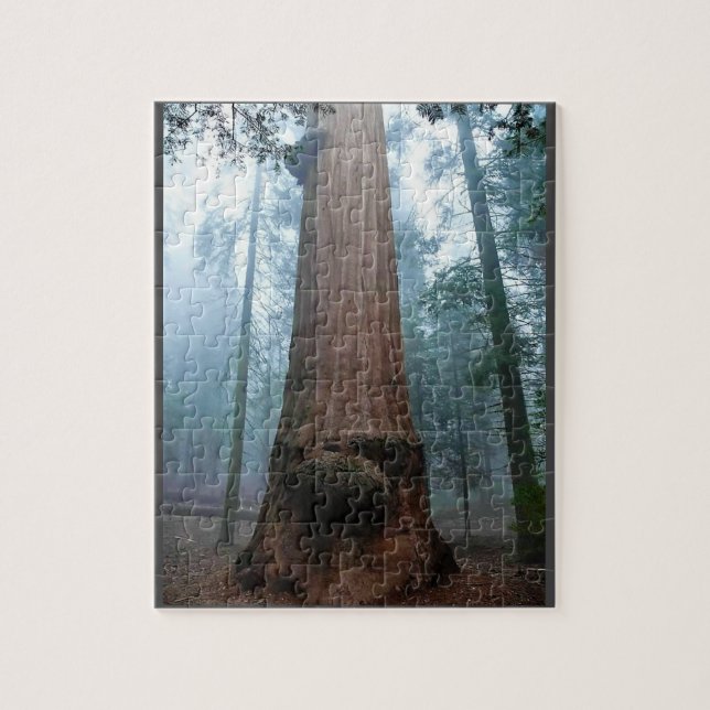 Giant Sequoia Tree in Grant Grove, CA Jigsaw Puzzle (Vertical)
