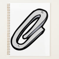 Giant Silver Paperclip Office and Stationery
