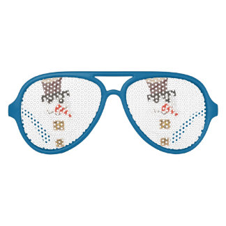 Giant Snowman Aviator Sunglasses