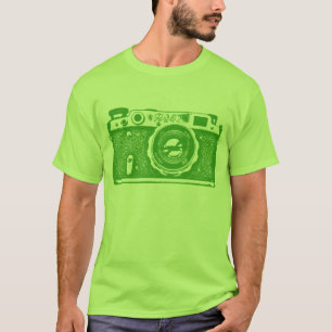 Giant Soviet Russian Camera - Avocado Green T-Shirt