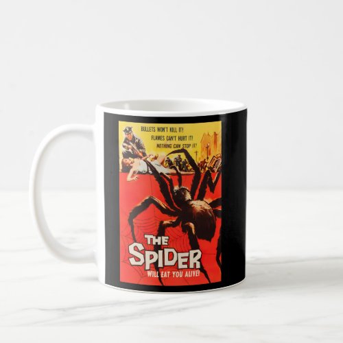 Giant Spider Halloween Monster Horror Movie Coffee Mug