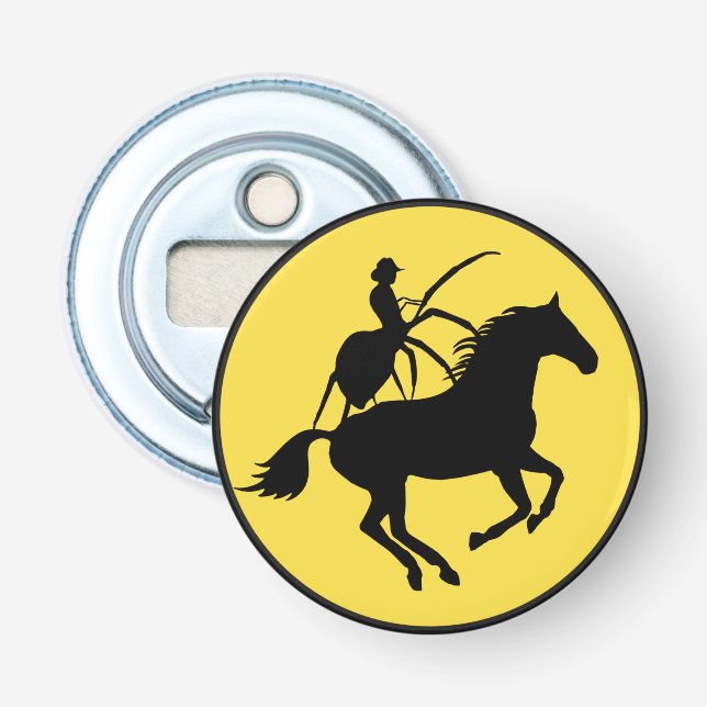 Giant Spider on Pony SPIDO PONA Noun Uses Mnemonic Bottle Opener (Front)