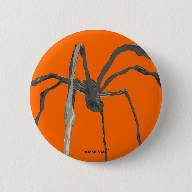 Giant Spider - Tokyo (Badge) Pinback Button (Front)