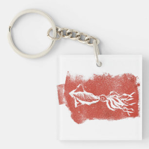 Giant Squid have an honored place in Sci-Fi world Keychain