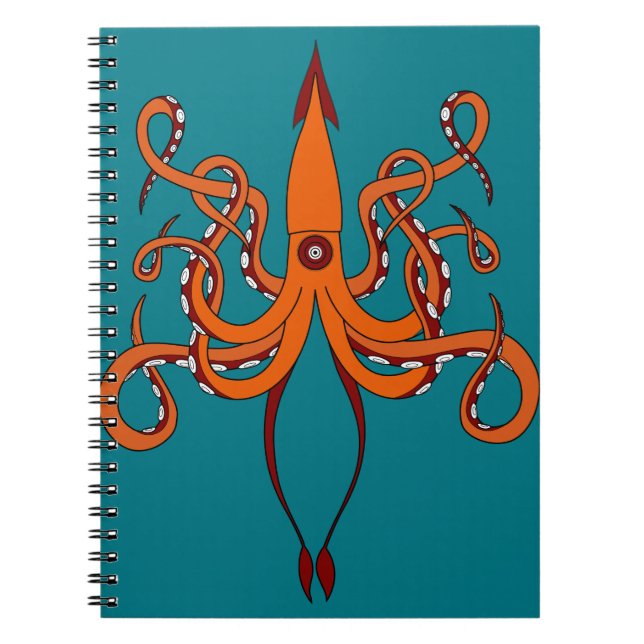 giant squid notebook (Front)