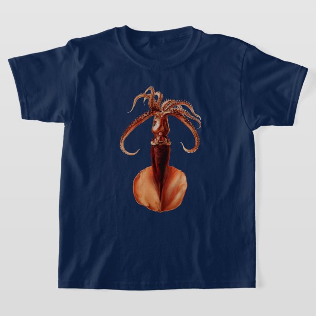 Giant Squid T-Shirt (Laydown)