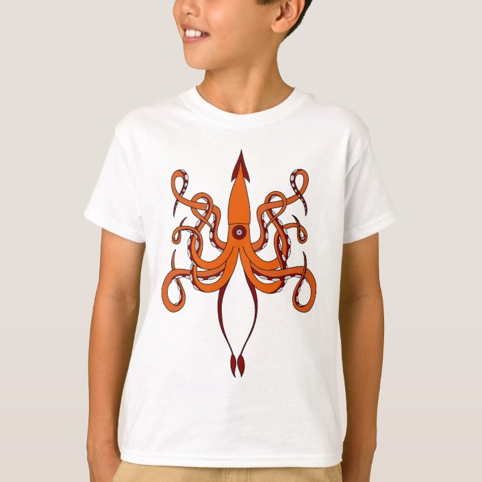 giant squid T-Shirt | Zazzle.com