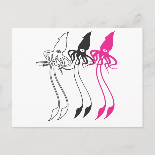 Giant Squids Postcard (Front)