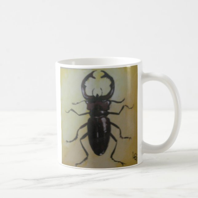 Giant Stag Beetle Coffee Mug (Right)