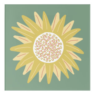 Giant Sunflower Acrylic Print