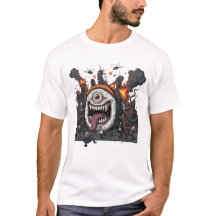 Giant Sushi Monster Attack T-Shirt | Kaiju Horror 