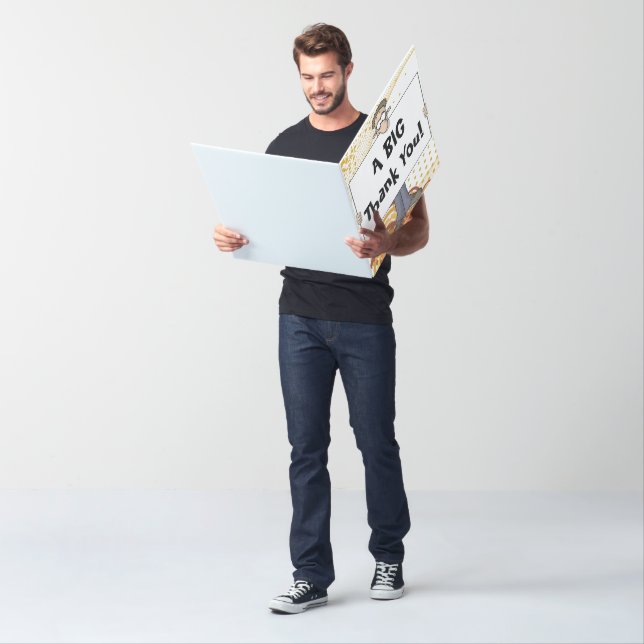 Giant Thank You Card - Customize it! (In Situ)