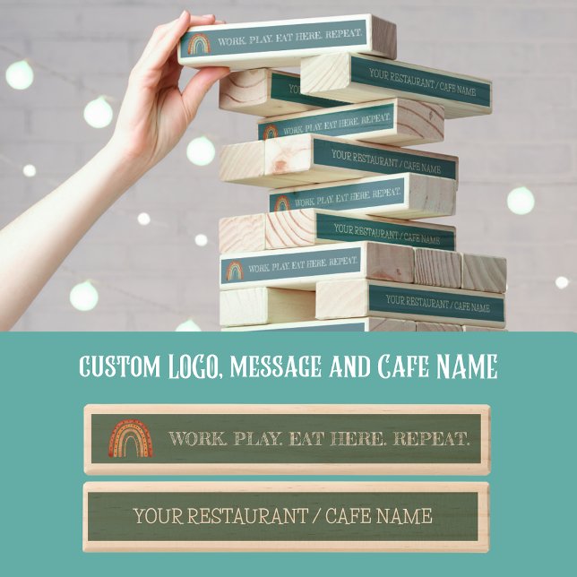 Giant Topple Tower Game for Restaurants and Cafe (Creator Uploaded)