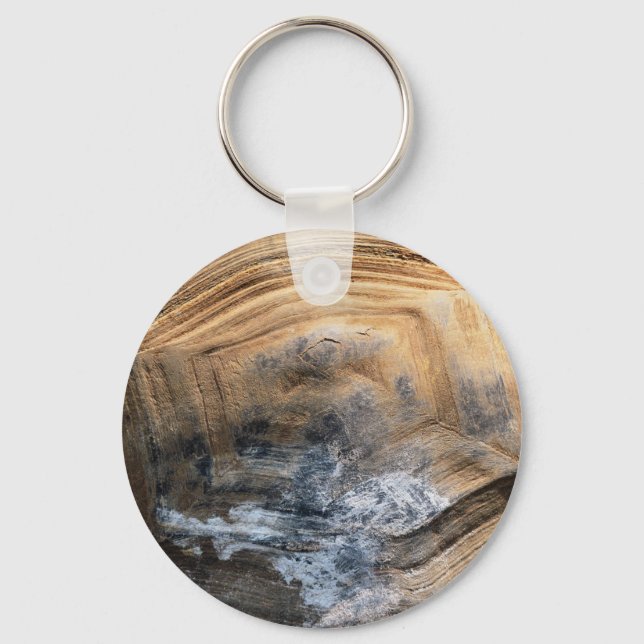 GIANT TORTOISE SHELL KEYCHAIN (Front)