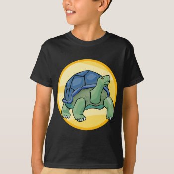 Giant Tortoise T-shirt by FaerieRita at Zazzle