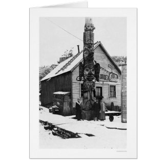 Giant Totem Ketchikan 1913 Cards