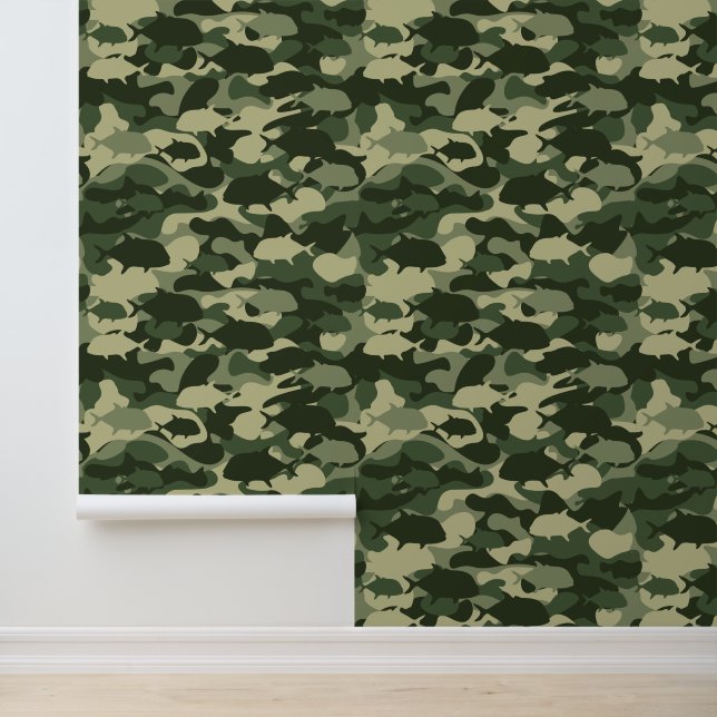 Giant trevally - Ulua camouflage pattern Wallpaper (Application)